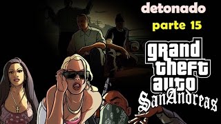 GTA San Andreas detonado 15 legendado PTBR assaltando um banco [upl. by Ateekram]