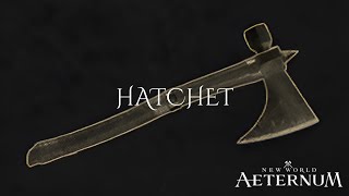 Hatchet Abilities New World Aeternum [upl. by Peedsaj]