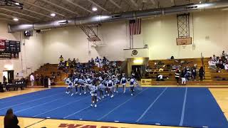 Oceanway Middle Cheer Comp 20172018 [upl. by Ordnaxela]