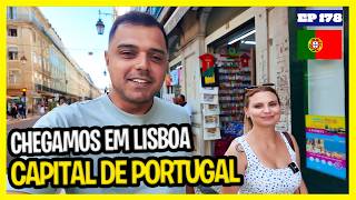 Nossa PRIMEIRA VEZ em LISBOA a capital de PORTUGAL 🇵🇹 [upl. by Dayir514]