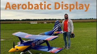 RC AEROBATIC DISPLAY from Kris Werner with ULTIMATE 10300 [upl. by Uela247]