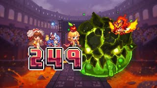 Guardian Tales Best Team on Airborne Earth Slime  Dungeon Kingdom Arena [upl. by Adamok]