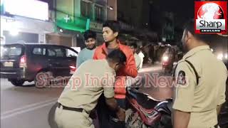 LATENIGHT VEHICLE CHECKING TRIPLE RIDDING WITHOUT NUMBER PLATE JEHRA ROAD TAPPACHABUTRA PS [upl. by Id]