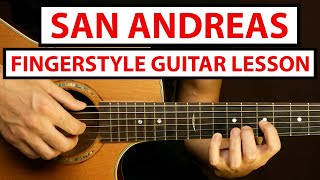 GTA San Andreas  Fingerstyle Guitar Lesson Tutorial How to Play Fingerstyle [upl. by Wivina516]