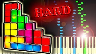 TETRIS THEME  Piano Tutorial [upl. by Symons]