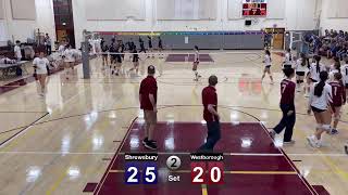 WHS VB JV1 Vs Shrewsbury [upl. by Philippe]