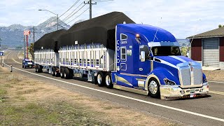 Kenworth T680 La Desafiante Carga Doble Remolque Mods ATS 140 [upl. by Korie]