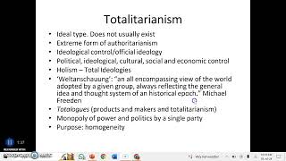 Form of Government Totalitarianism Merits and Demerits Feature of Totalitarianism History [upl. by Enimrej]