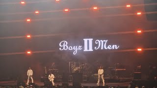 On Bended Knee Boyz 2 Men Live at Wembley Arena 20042024 [upl. by Matless]