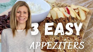 3 QUICK AND EASY HOLIDAY APPETIZERS I Thanksgiving Appetizers I Crowd Pleasing Holiday Starters [upl. by Dempster]