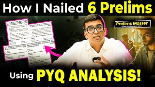 I Spent Years Analyzing UPSC Prelims PYQ and Heres What I Discovered  Dont Skip for Prelims 2025 [upl. by Eikcuhc]