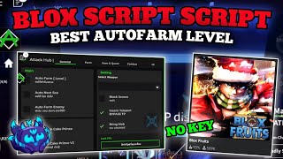 Attack Hub Roblox Script  New Blox Fruits Script Update Best Auto Farm Level [upl. by Ingmar]