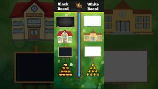 Blackboard 🆚 whiteboard shortvideo shorts viralvideo motivation facts shortsfeed [upl. by Daven]