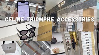 CELINE Triomphe Accessories  Torri D’ [upl. by Aikrahs125]