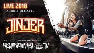 Jinjer  Pisces Live at Resurrection Fest EG 2018 Spain Proshot [upl. by Assirral]