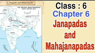 6th Class History Lesson 6Janapadas and Mahajanapadas Maharashtra Board [upl. by Schulein]