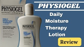 Physiogel Daily Moisture Therapy Lotion Review Lotion for sensitive skin [upl. by Bright]