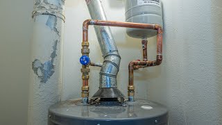 Installing a Mixing Valve and Expansion Tank on a Water Heater [upl. by Aisatana]