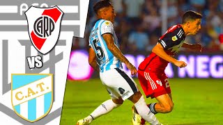 River Plate 41 Atlético Tucumán  LIGA PROFESIONAL ARGENTINA Jornada 14 [upl. by Enitsuj145]