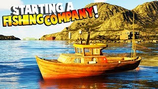 STARTING MY OWN FUN FISHING COMPANY AND GETTING RICH Fishing Barents Sea Gameplay [upl. by Filia]