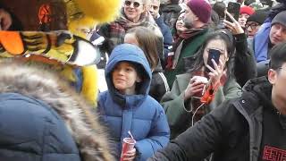 Chinese New Year 2023 celebration in London Chinatown [upl. by Dyun303]