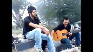 Boy singing at his girlfriends grave persian song §§ [upl. by Eimilb]