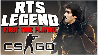 RTS LEGEND Jumps Into CSGO and FRAGS AWAY  Grubby [upl. by Airtemak]