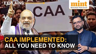 Citizenship Amendment Act Implemented All You Need To Know  Watch [upl. by Onilecram]