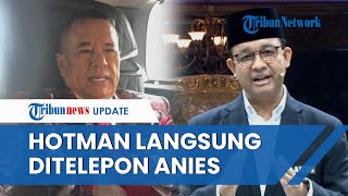 Reaksi Hotman Paris seusai Namanya Disebutsebut Anies Baswedan saat Debat Perdana Capres [upl. by Adnahsam479]