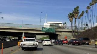 Driving To Los Angeles Public Library [upl. by Assirahc]