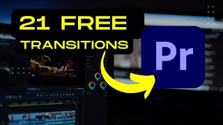 21 Free Cinematic Transitions for Premiere Pro [upl. by Noguchi]