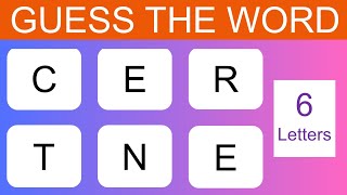 Only A Genius Can Guess These Words  Jumbled Word Game with Answers Part 04  Brain Fun [upl. by Dearr]