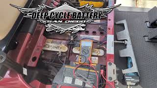 How to Maintain Golf Cart Battery and Replace When Batteries Have Dry Cells [upl. by Lala]