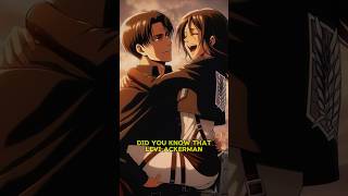 Levi Ackermans Original Design attackontitan leviackerman [upl. by Aikas911]