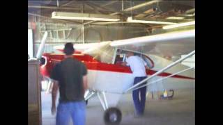 Putting the wings on Piper PA12 Super Cruiser [upl. by Anastase]