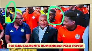 NYUSI HUMILHADO NO ESTÁDIO DO ZIMPETO A POPULAÇÃO NÃO PARAVA DE GRITAR O NOME DE VENANCIO MONDLIN [upl. by Festatus]