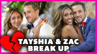 Tayshia amp Zac Relive Their Romantic ‘Bachelorette’ Proposal ‘We Loved It’ [upl. by Ellecram]