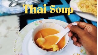 Homemade Thai Soup Recipe  RestaurantStyle Flavor by Zayanas Mom [upl. by Thilda]