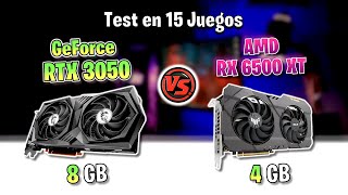 ✅ RX 6500 XT vs RTX 3050 ✅ Test in 15 Games ✅ [upl. by Metah786]