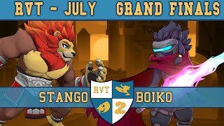 Rivals Varsity Tryouts July  Grand Finals  Stango Zetterburn W vs Boiko Clairen L [upl. by Liw]