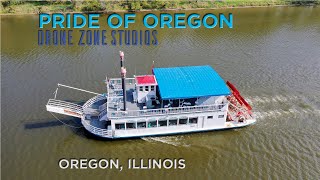 Pride of Oregon  Paddlewheel Boat Oregon Illinois [upl. by Alleras]