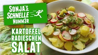 KartoffelRadieschenSalat  Rezept Sonjas Schnelle Nummer 46 [upl. by Jarrett632]