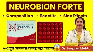 Neurobion Forte Tablet  Composition Uses Benefits and Side Effects Explained in Hindi [upl. by Aynwat]