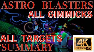 Astroblasters All targets All gimmicks Summary 4K filming [upl. by Kcor]