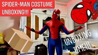 SpiderMan Suit UNBOXING Homecoming suit aka Stark suit by Spandex Hero Philippines 🤟🏻🕸 [upl. by Tolman]