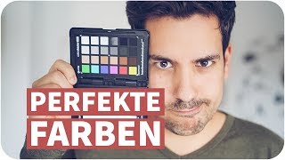 Perfekte Farbkorrektur mit Color Charts Davinci Resolve [upl. by Oinota]