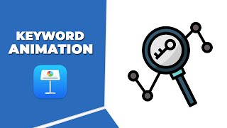 How to add Keyword animation in Apple Keynote [upl. by Zoldi899]