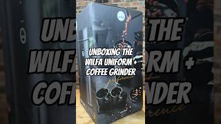 Unboxing The Wilfa Uniform Coffee Grinder shorts coffee coffeegrinder [upl. by Phares]