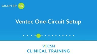 VOCSN Clinical Training  Chapter 5 Ventec OneCircuit Setup [upl. by Flodur]