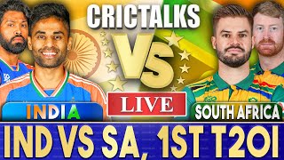 Live IND Vs SA 1st T20I Durban  Live Scores amp Commentary  India vs South Africa  Last 12 [upl. by Anomis]